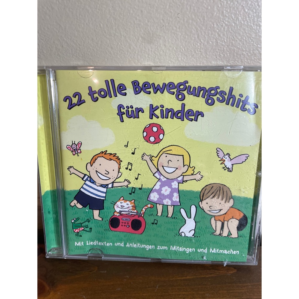 22 Tolle Bewegungshits Fur Kinder German Childrens Music CD Simone Sommerland